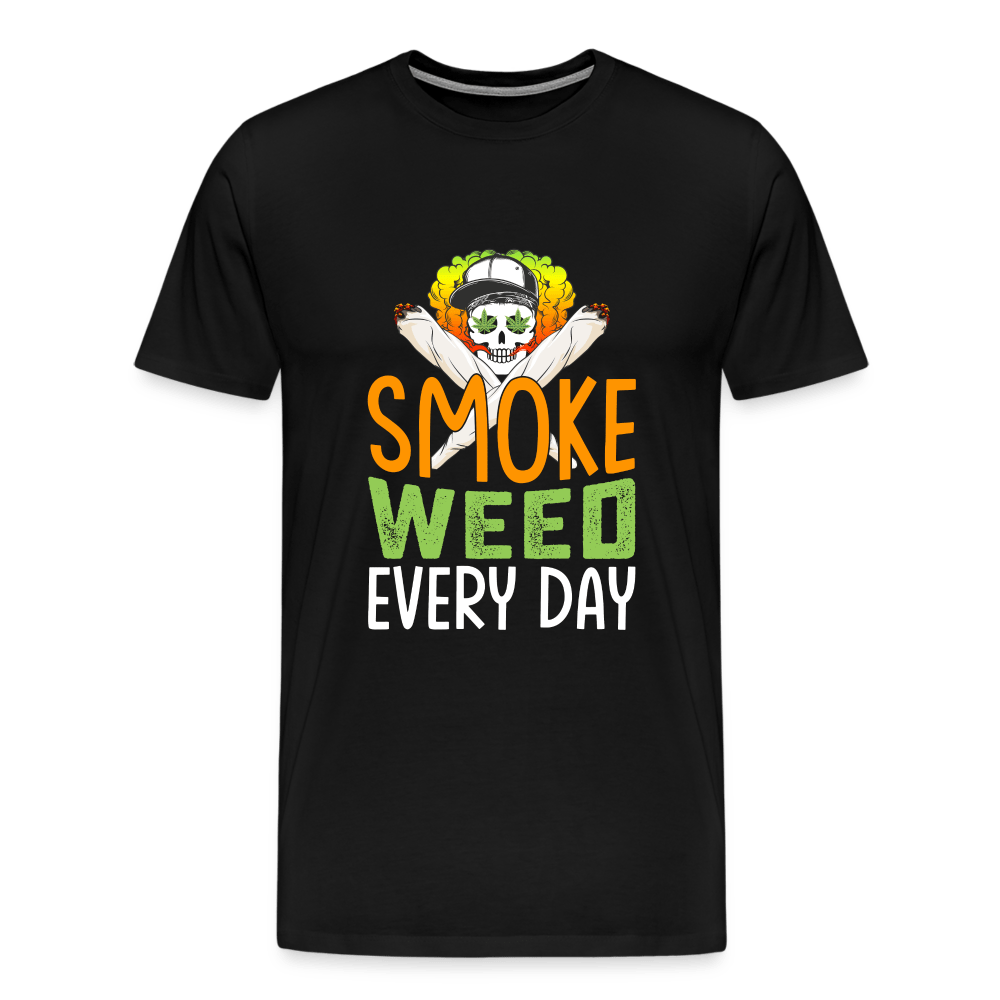 Smoke Weed Everyday Männer Cannabis T-Shirt - Cannabis Merch