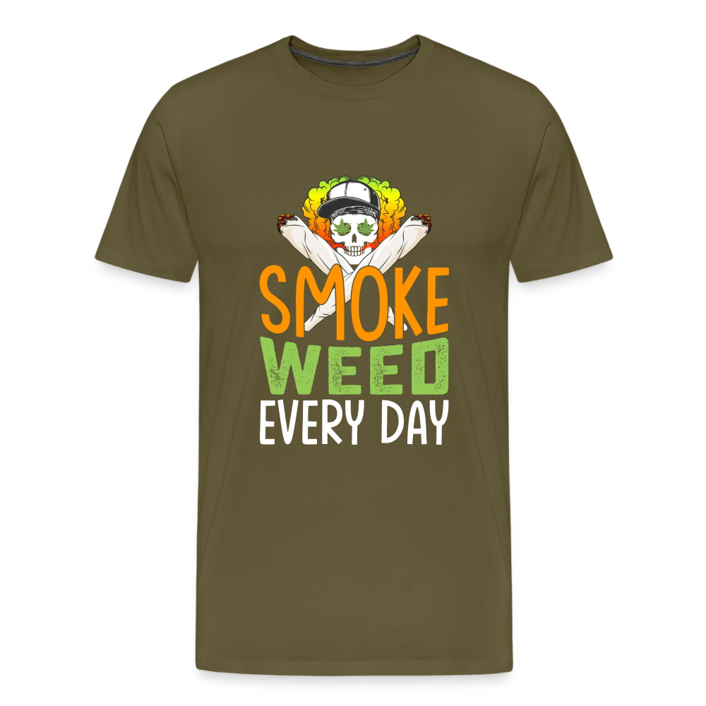 Smoke Weed Everyday Männer Cannabis T-Shirt - Cannabis Merch