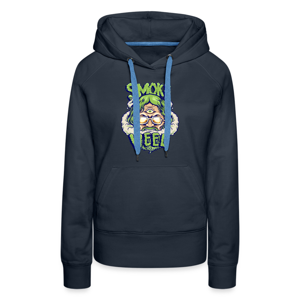 Smoke Weed Frauen Premium Hoodie - Cannabis Merch