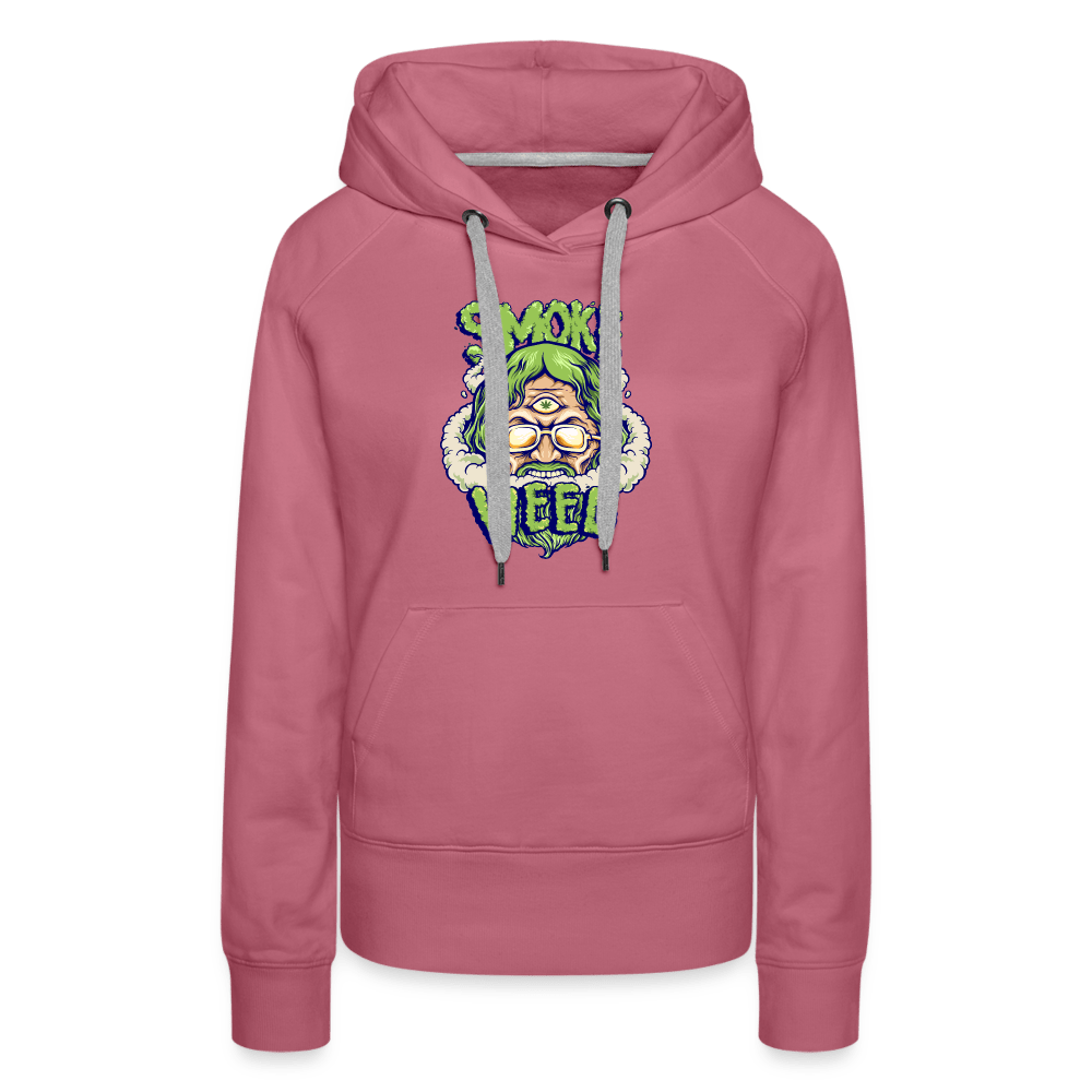 Smoke Weed Frauen Premium Hoodie - Cannabis Merch