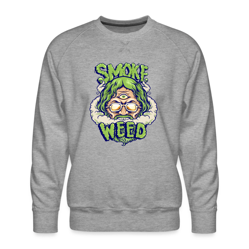 Smoke Weed Männer Cannabis Pullover - Cannabis Merch