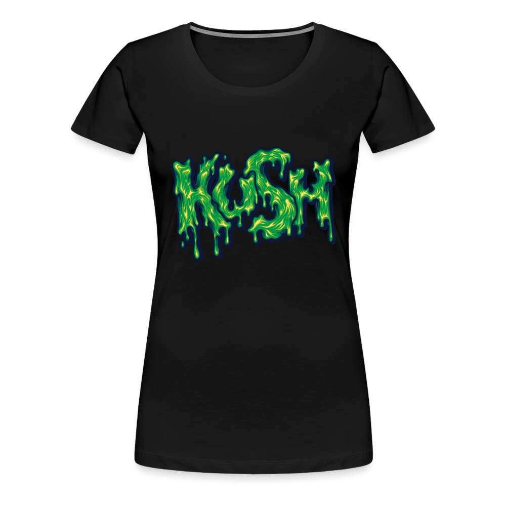 Kush Weed Merch Frauen Premium T-Shirt - Schwarz
