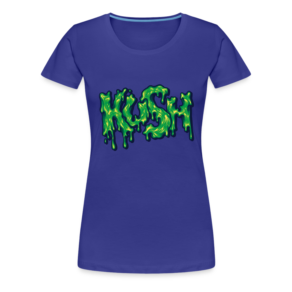Kush Weed Merch Frauen Premium T-Shirt - Königsblau