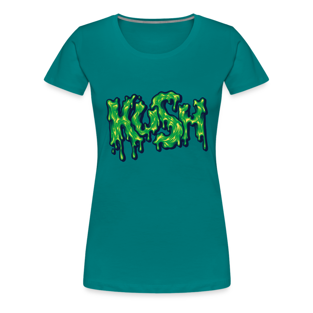 Kush Weed Merch Frauen Premium T-Shirt - Divablau