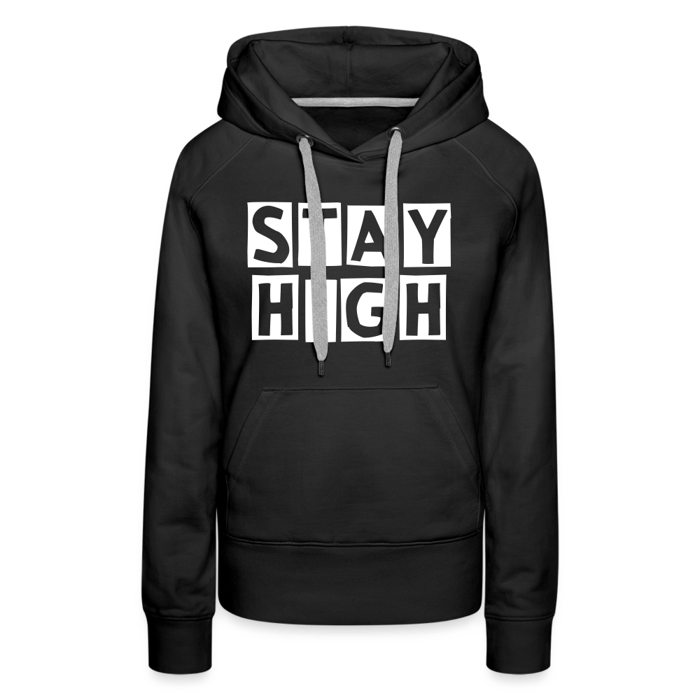 Stay High Sign Weed Damen Cannabis Hoodie - Cannabis Merch