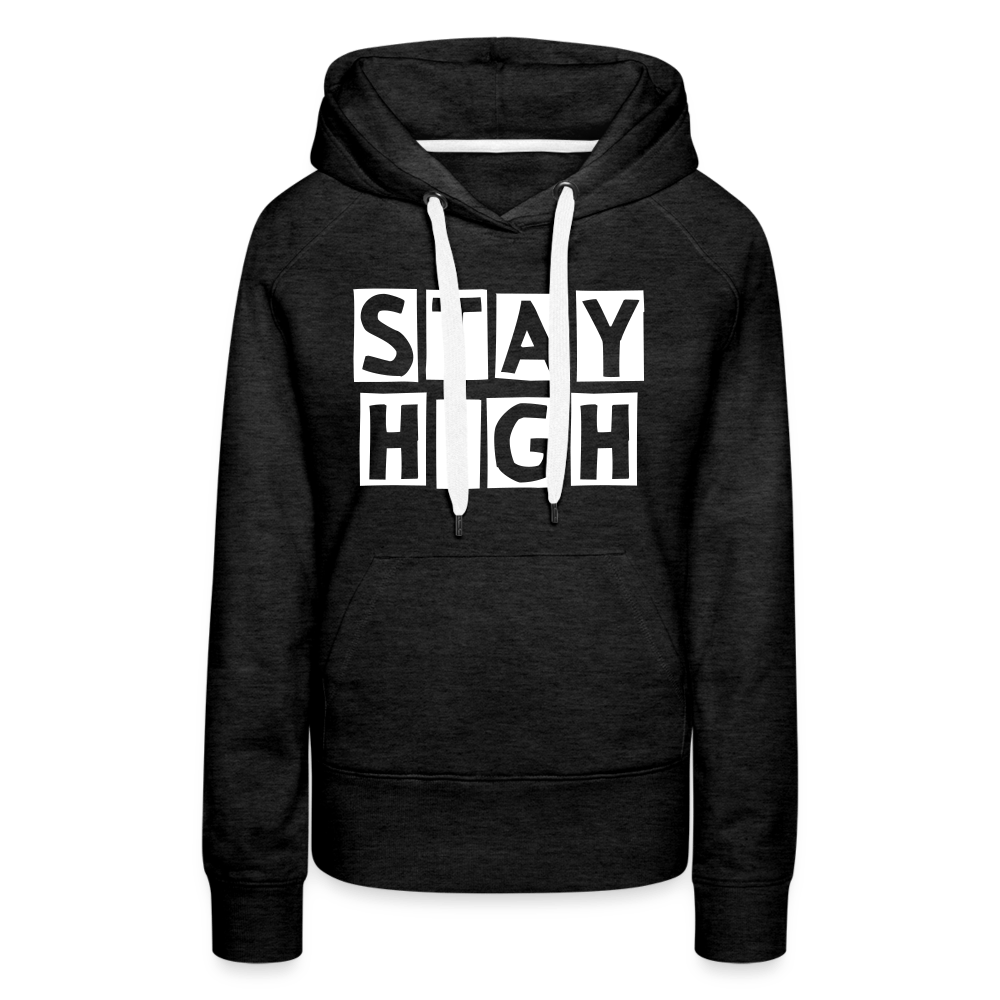 Stay High Sign Weed Damen Cannabis Hoodie - Cannabis Merch