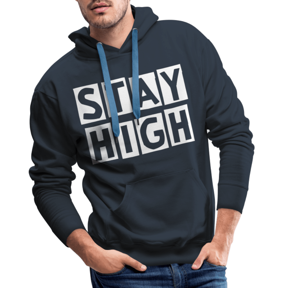 Stay High Sign Weed Herren Cannabis Hoodie - Cannabis Merch