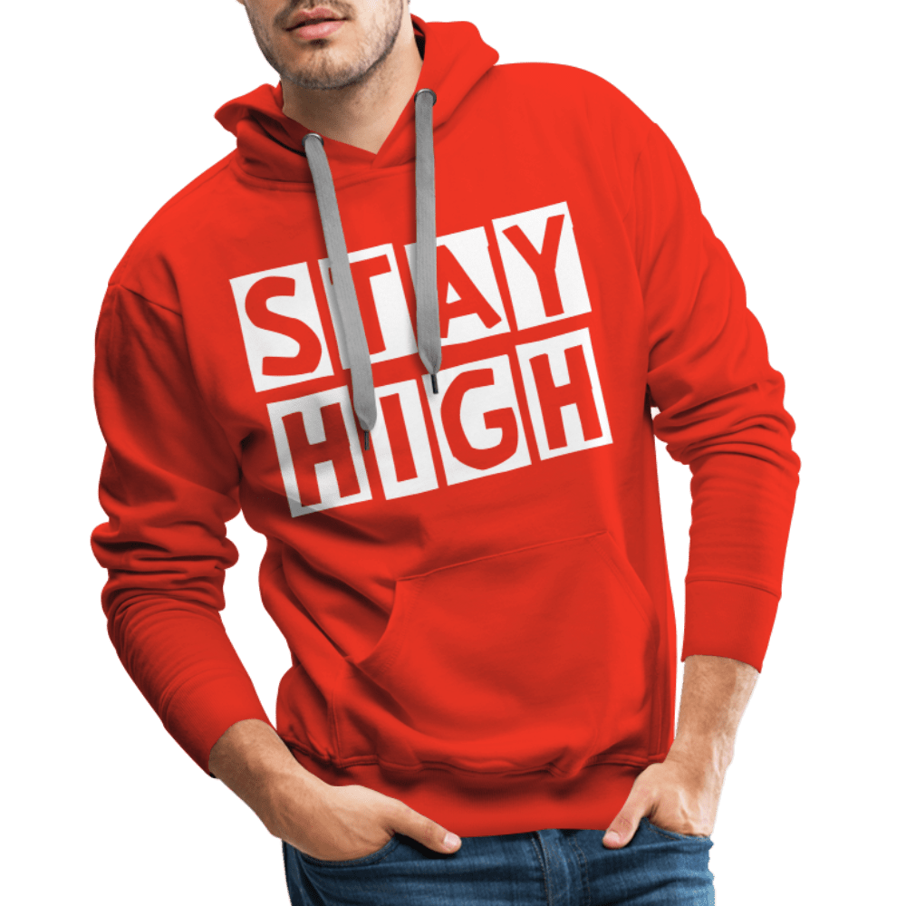 Stay High Sign Weed Herren Cannabis Hoodie - Cannabis Merch