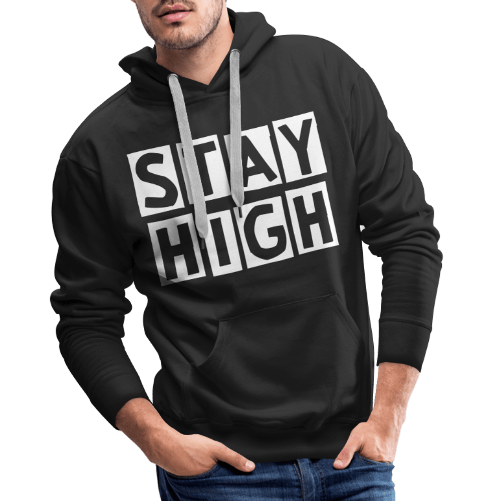 Stay High Sign Weed Herren Cannabis Hoodie - Cannabis Merch