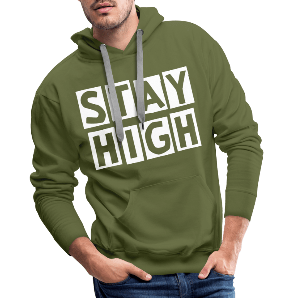 Stay High Sign Weed Herren Cannabis Hoodie - Cannabis Merch