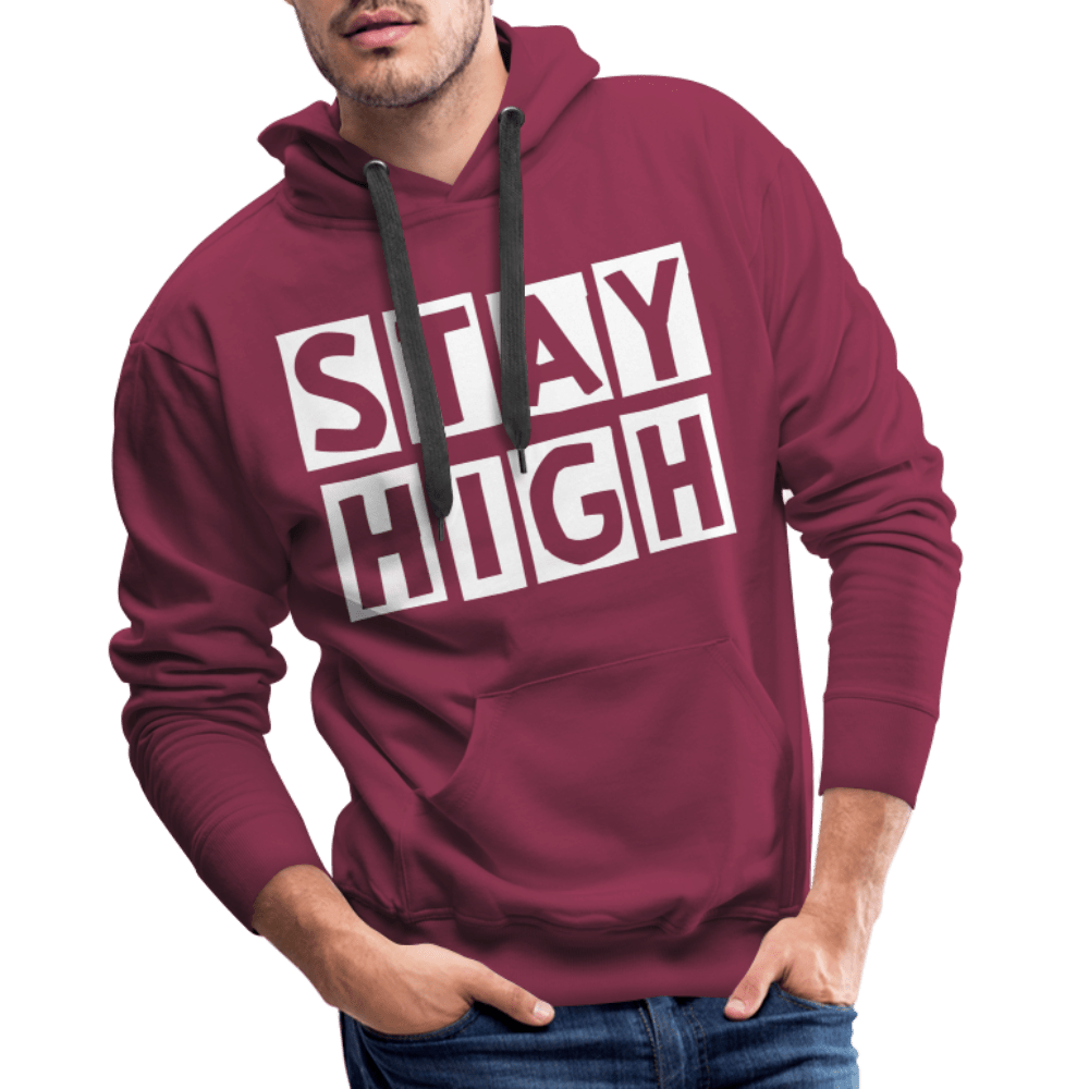 Stay High Sign Weed Herren Cannabis Hoodie - Cannabis Merch