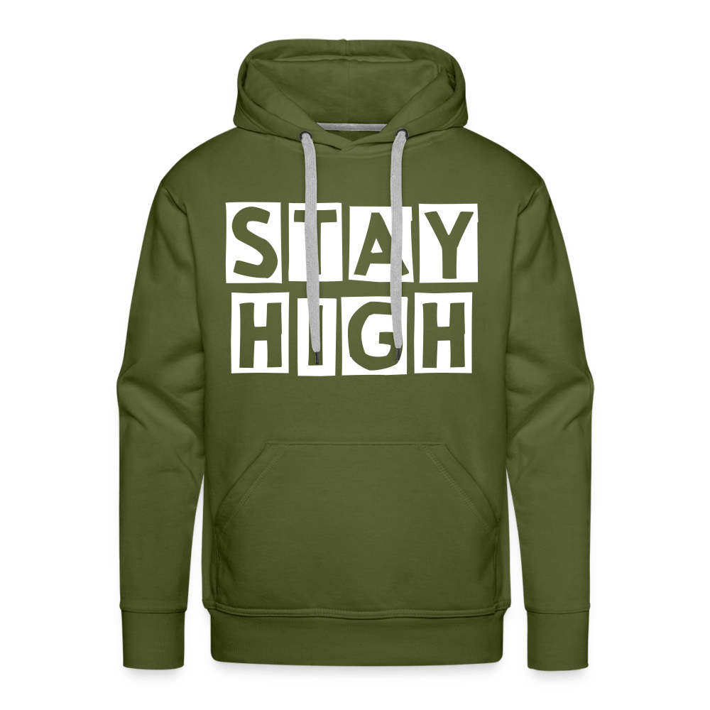 Stay High Sign Weed Herren Cannabis Hoodie - Cannabis Merch