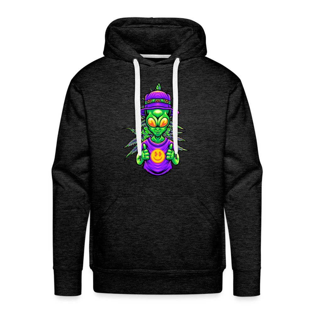 Stoned Alien Like Weed Herren Cannabis Hoodie - Cannabis Merch