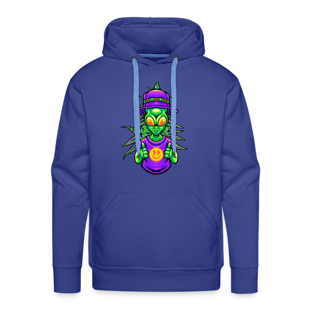 Stoned Alien Like Weed Herren Cannabis Hoodie - Cannabis Merch