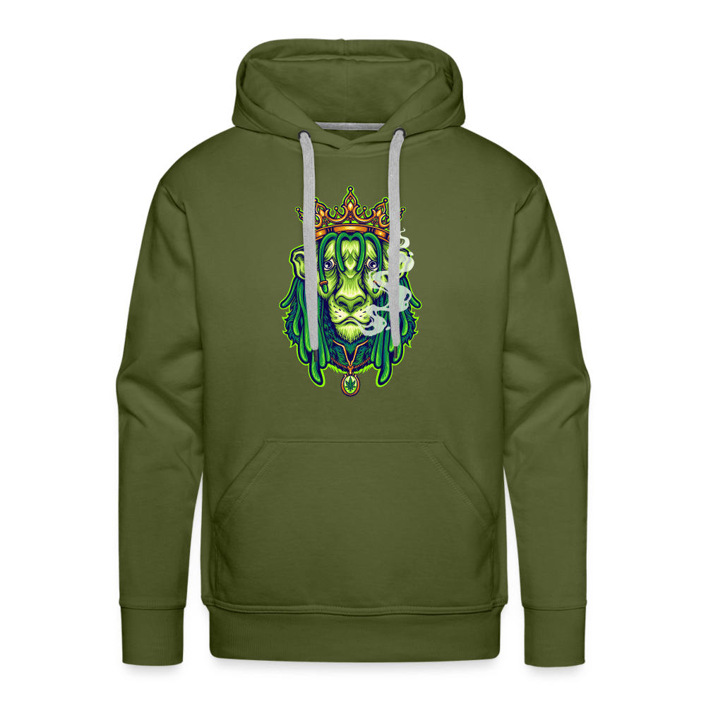 Stoned Lion Herren Cannabis Hoodie - Cannabis Merch