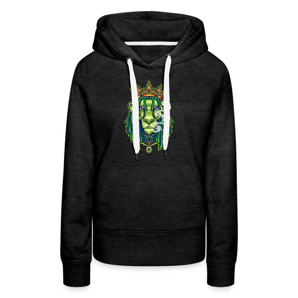 Stoned Lion Weed Damen Cannabis Hoodie - Cannabis Merch