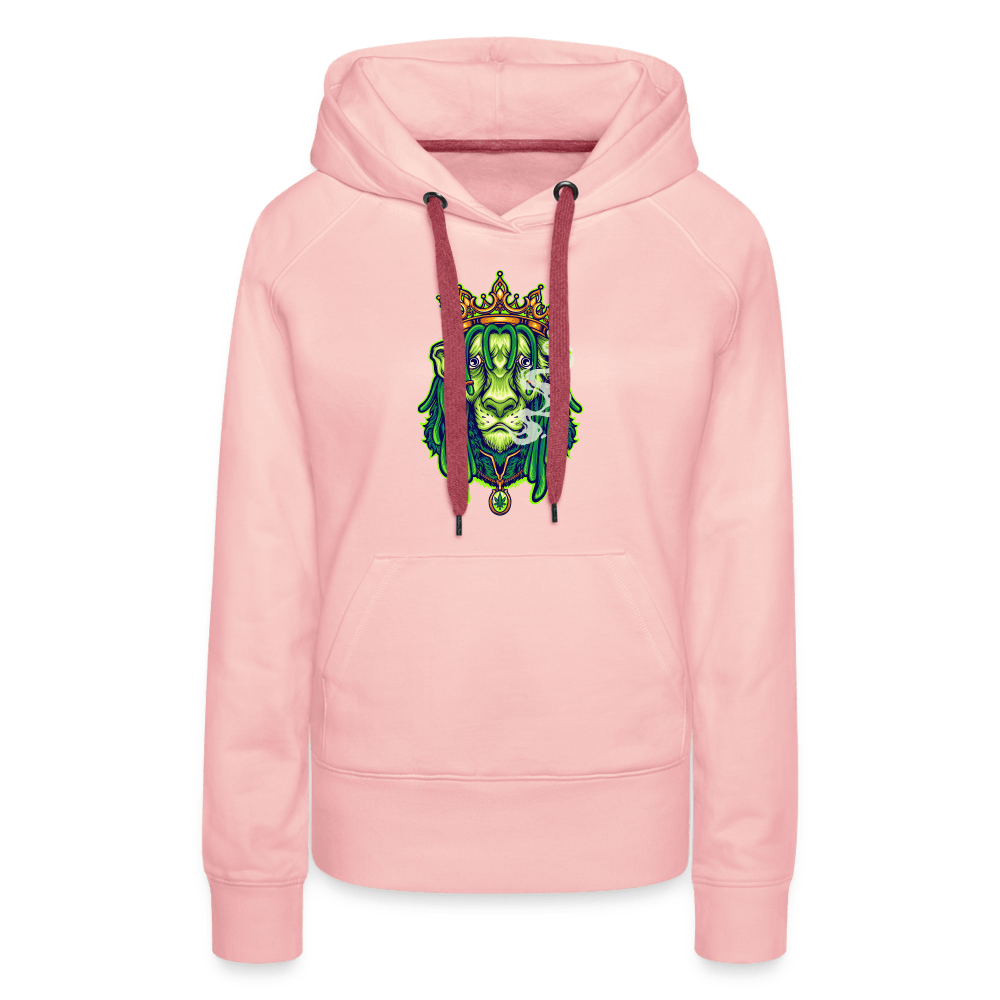 Stoned Lion Weed Damen Cannabis Hoodie - Cannabis Merch