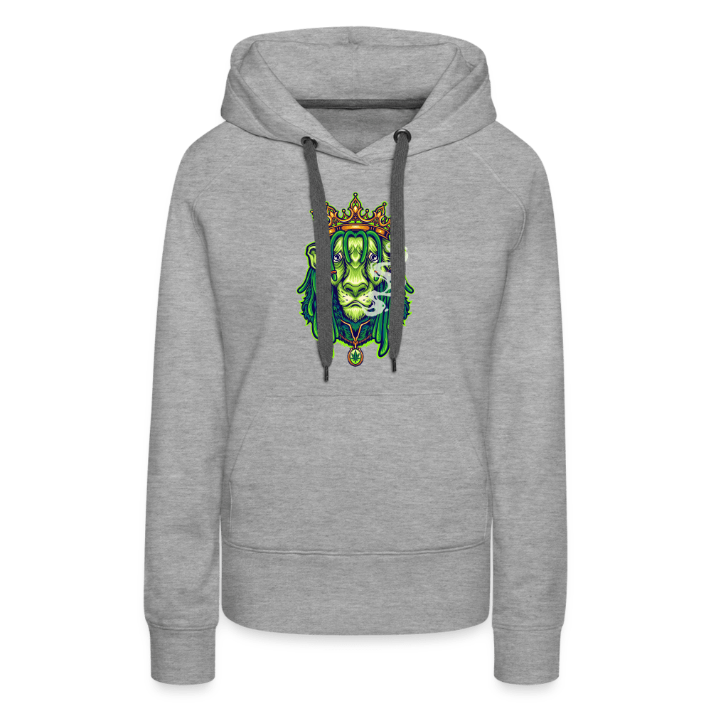 Stoned Lion Weed Damen Cannabis Hoodie - Cannabis Merch