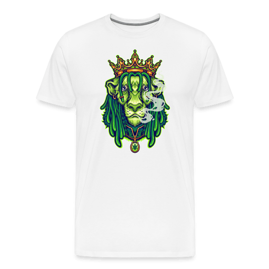 Stoned Lion Weed Herren Cannabis T-Shirt - Cannabis Merch