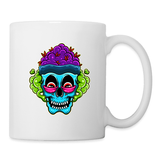 Stoned Zombie Augen rot Weed Tasse - Cannabis Merch