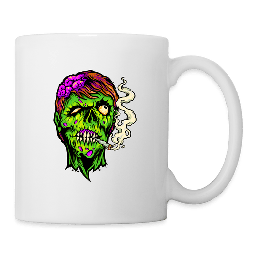 Stoned Zombie smoke Weed Cannabis Tasse - Cannabis Merch