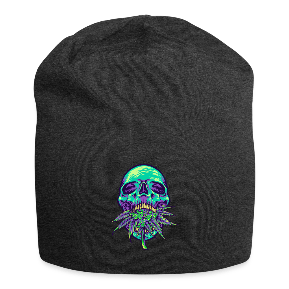 Totenkopf mit Knospe Cannabis Mütze - Cannabis Merch