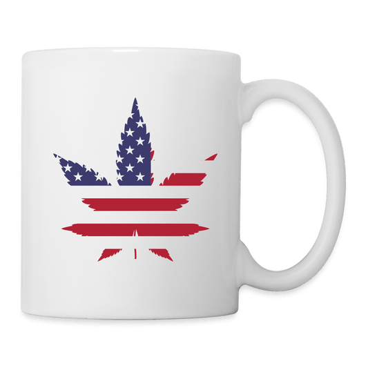 USA Hanfblatt Weed Cannabis Tasse - Cannabis Merch