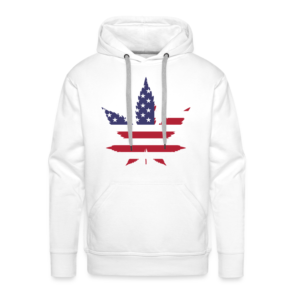 USA Weed Merch Männer Premium Hoodie - Cannabis Merch