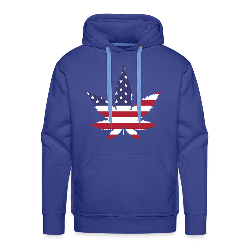 USA Weed Merch Männer Premium Hoodie - Cannabis Merch