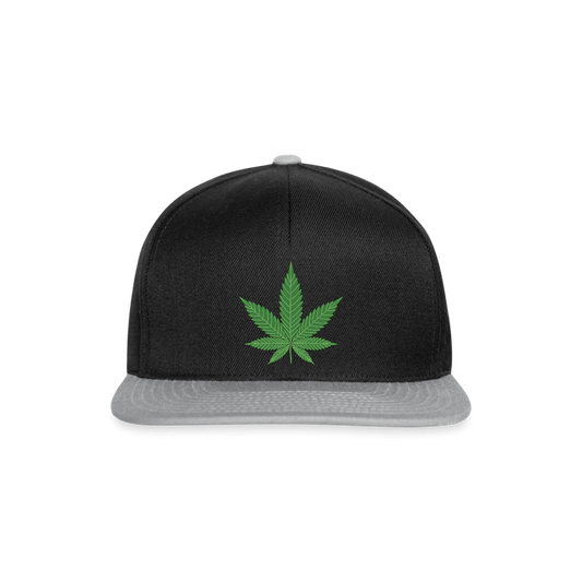Weed Hanfblatt Snapback Cannabis Cap - Cannabis Merch