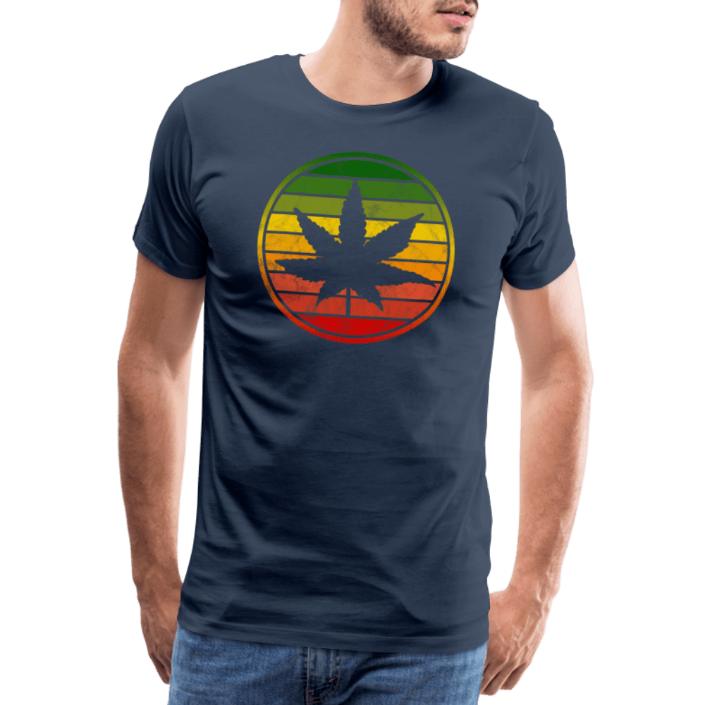 Weed Jamaika Männer Cannabis T-Shirt - Cannabis Merch