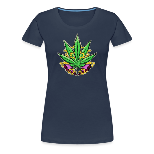 Weed Power Energie Damen T-shirt - Cannabis Merch