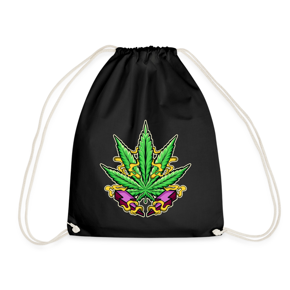 Weed Power Energie Turnbeutel - Cannabis Merch
