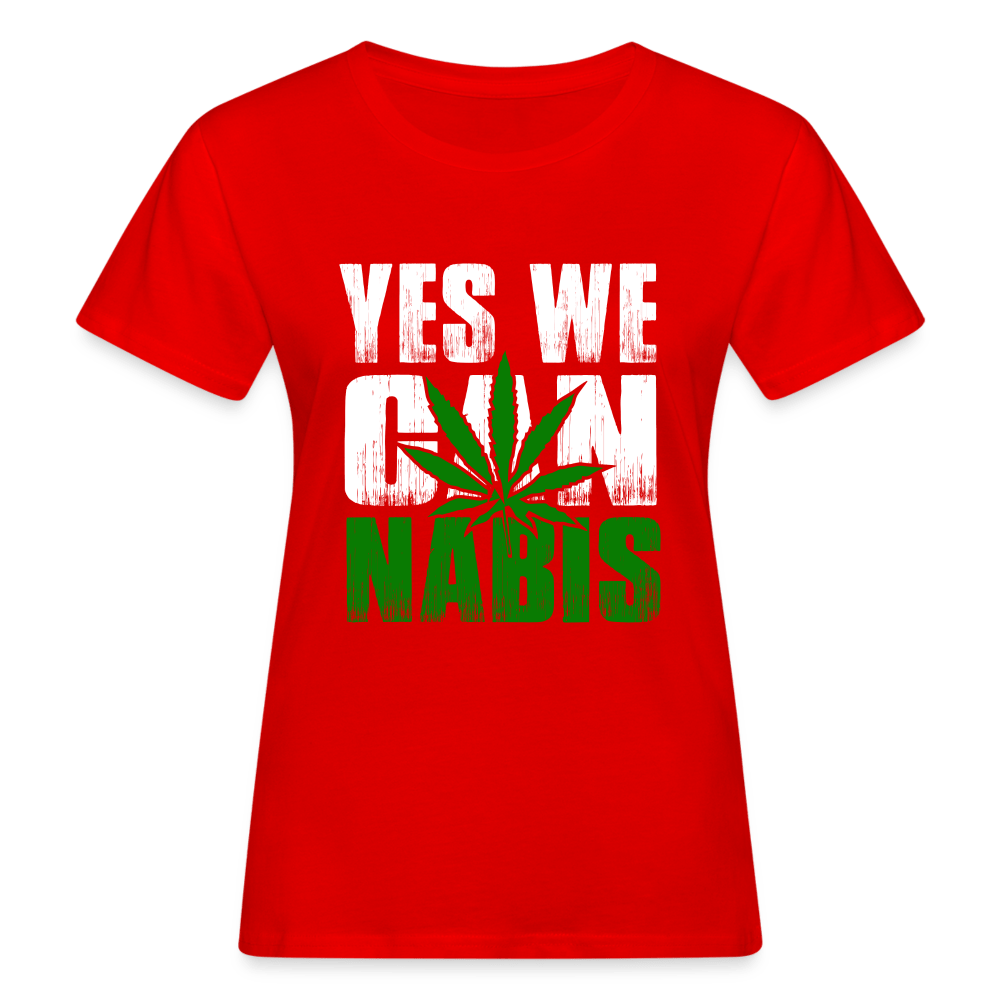 Yes we Can nabis Frauen Premium Weed T-Shirt - Cannabis Merch