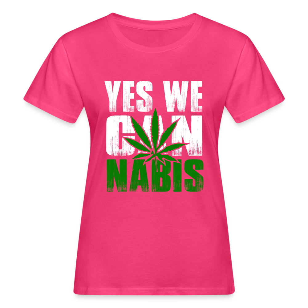 Yes we Can nabis Frauen Premium Weed T-Shirt - Cannabis Merch