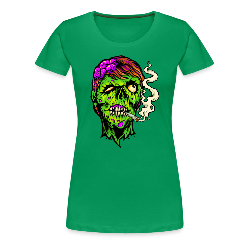 Zombie Smoke Weed Damen T-Shirt - Cannabis Merch