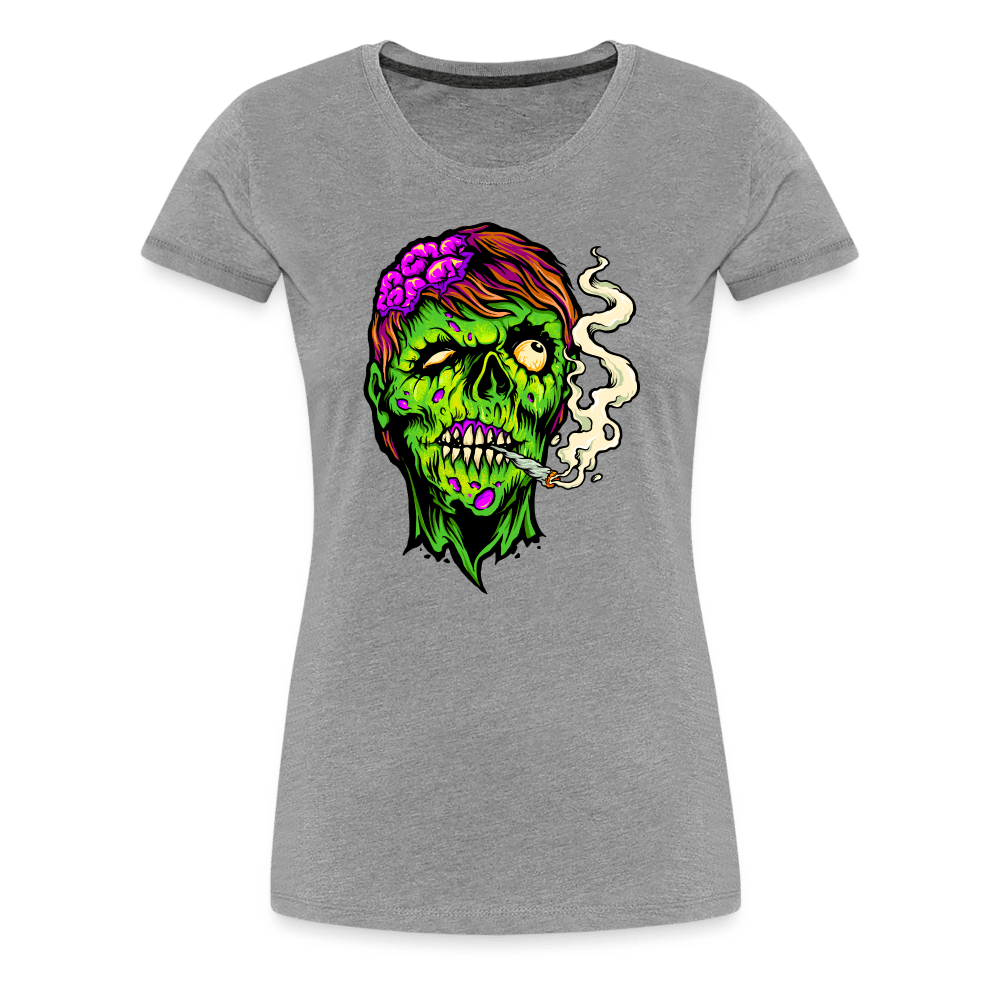 Zombie Smoke Weed Damen T-Shirt - Cannabis Merch