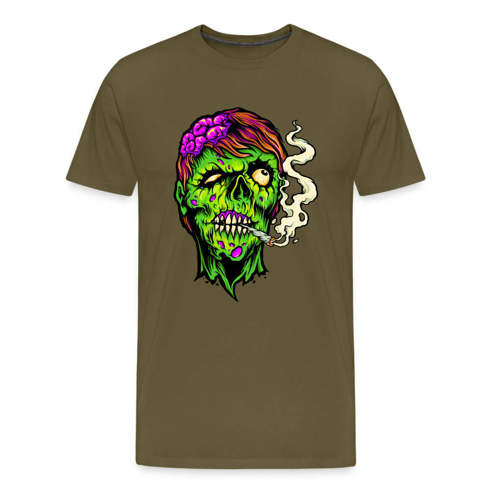 Zombie Smoke Weed Herren Cannabis T-Shirt - Cannabis Merch